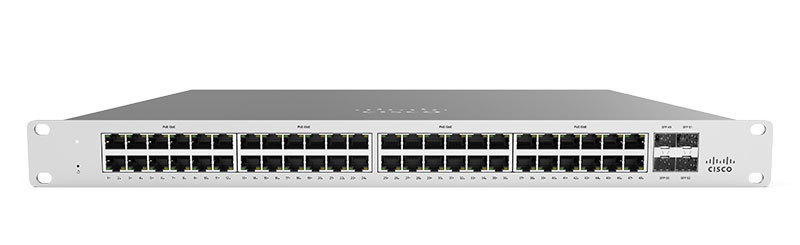 Meraki MS120-48LP L2Cloud Managed 48 GigE 370W PoE Switch ...