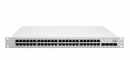 Meraki MS225-48FP L2 Stck Cld-Mngd 48x GigE 740W PoE Switch