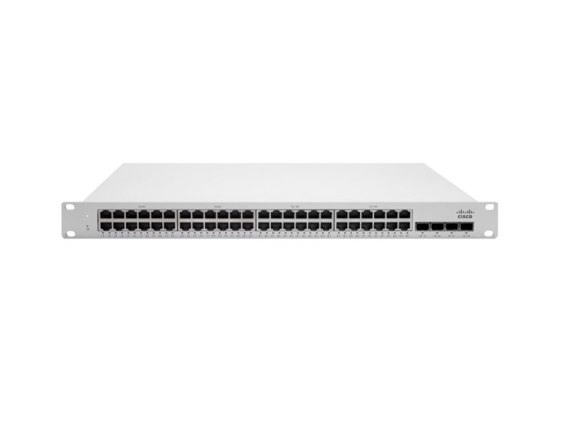 Meraki MS210-48LP 1G L2 Cld-Mngd 48x GigE 370W PoE Switch